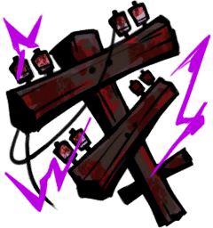 미니어처 전봇대