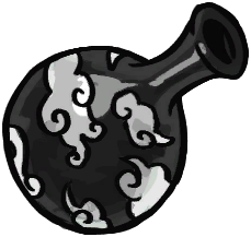 구름무늬 호리병